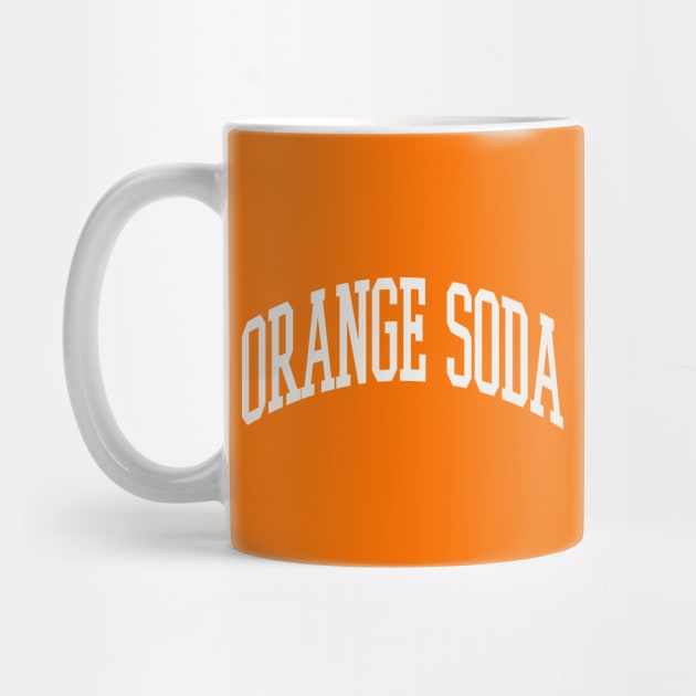 Orange Soda Lover Type Text Lazy Halloween Costume by PodDesignShop